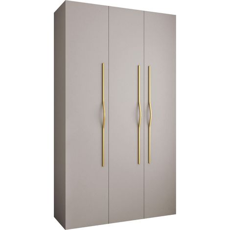 Armario Hartford 563, Cachemira, 246x140x42cm, Puertas de armario: Con bisagras, Número de estantes: 0