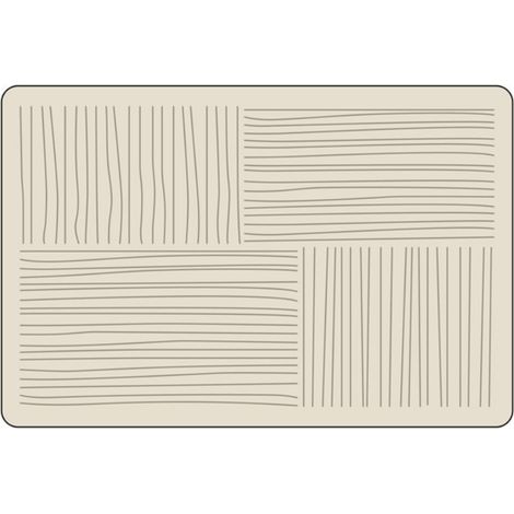 Ede Lignes et motifs, 3040cm (terre de diatomées) Tapis d'égouttage de cuisine, en terre de diatomées, résistant à l'usure et absorbant, pour table, table basse, tapis anti-brûlure et isolant thermiqu (1/5)