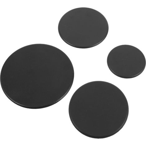 4-Piece Multi-Purpose Gas Burner Caps for Replacement Stoves, Compatible with Various Models, Easy Maintenance (1/5)