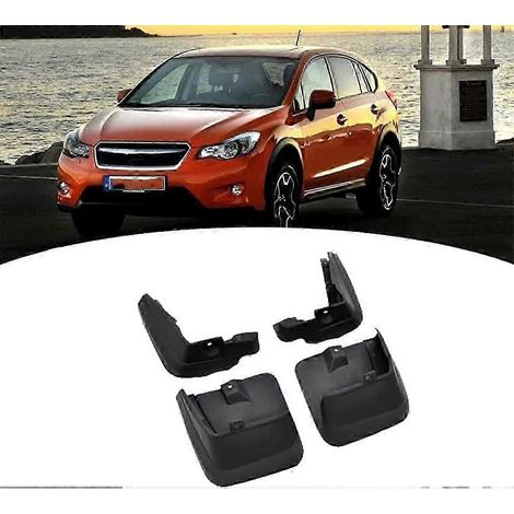 Ensemble de 4 bavettes de protection pour Subaru XV 2012-2017, kit de protection anti-boue avant et arrière sur mesure, protection contre les projections de boue et autres éclaboussures, accessoires a (1/5)
