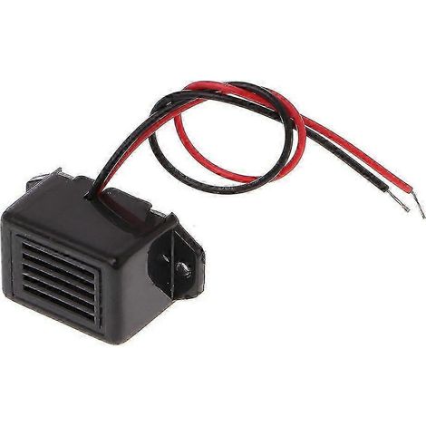 Mini alarma electrónica de tono agudo con sonido constante para 12 V CC, compatible con varias marcas (85 dB de volumen). (1/5)