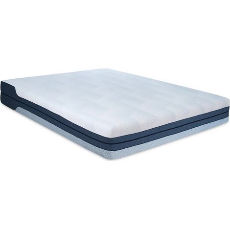 Matelas réversible 180 x 200 cm à mémoire de forme avec gel – SUNRISE (1/5)