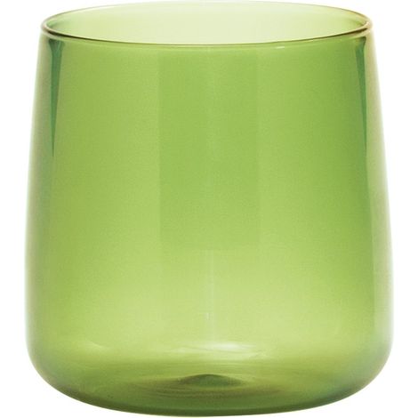 Zafferano Lot De 6 Verres No Bilia En Verre Borosilicaté Soufflé À La Main Couleur Verte Design Élégant Et Résistant Pour Table Moderne Et Polyvalente