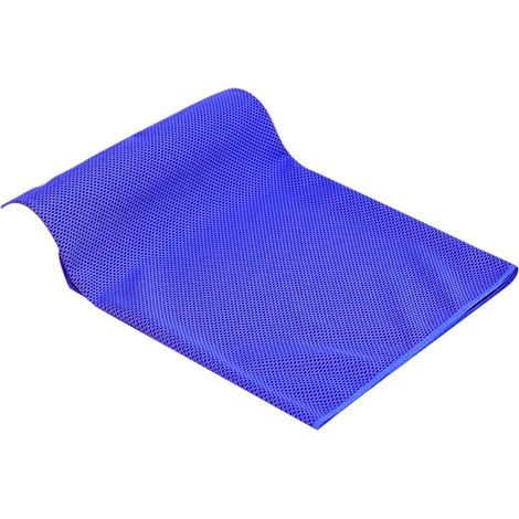 Erfrischendes, farbechtes Handtuch, leicht und weich, ideal für Yoga, Sport, Laufen, Fitnessstudio, Königsblau, 30 x 80 cm (1/5)