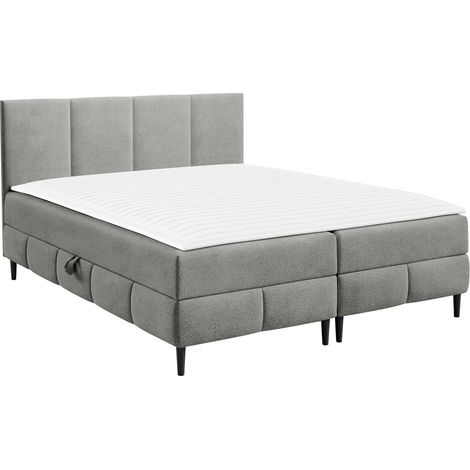 Cama continental Rivus I, Coral 75, Doble, Continental, 200x200, Tapiz, Somieres, 202x206x88cm