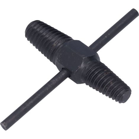 Extracteur de Vis Double Embout Acier Carbone pour Tuyauterie DN15 DN20 avec Poignée