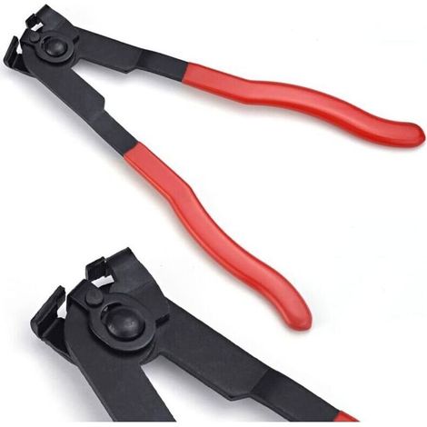 Pince pour Colliers de Serrage 235mm Pince de Serrage Flexible pour Tuyau de Voiture Pince Collier Cardan Soufflet en Acier Carbone Pince Flexible pour Réparation de Voiture (1/5)