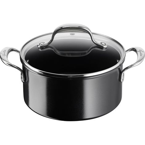 Lagostina Desideria casseruola fonda con coperchio induzione 24cm