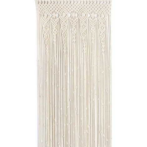 CCYKXA Handgefertigter Vorhang, Türvorhang aus Schnüren, Wandteppich - Wohnaccessoires für Tür und Fenster (90 x 180 cm)