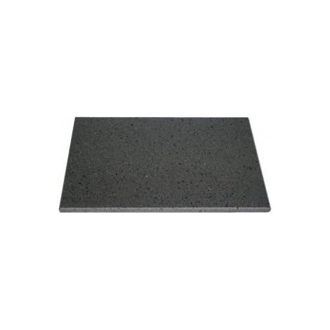 Pierre pour pierrade 410 x 205 mm – Accessoire de four à pizza – Compatible avec modèles TEFAL 7814, 7814012, PR45501211