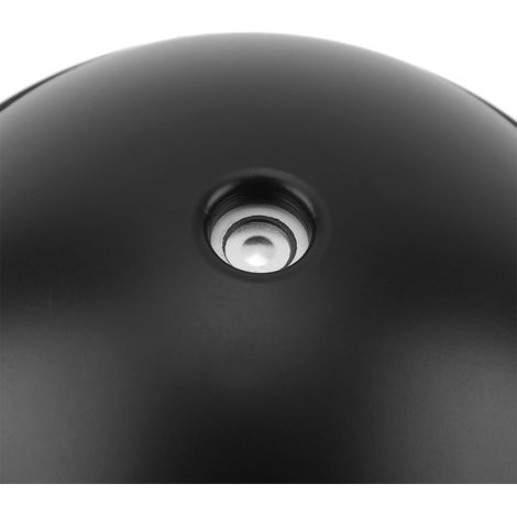 USB Essential LED Touch Aroma Ultraschall Luftbefeuchter mit Öldiffusor und Luftreiniger Schwarz (1/5)