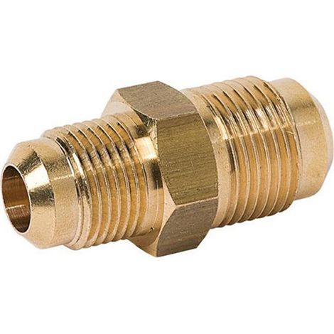 NIPLEX RACCORDO OTTONE RIDOTTO DA 3/8 A 1/2 m/m TUBO RAME CLIMATIZZATORE