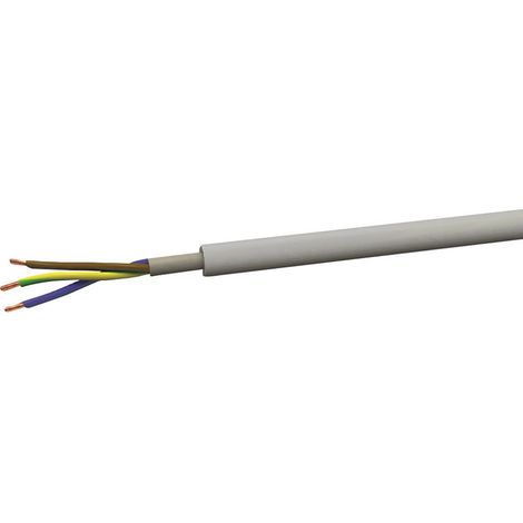 VOKA Kabelwerk 200124-00 Installationsleitung NYM-J 5 x 2.5 mm² Lichtgrau (RAL 7035) 100 m