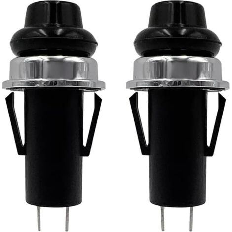 Lot de 2 interrupteurs à bouton lumineux pour barbecue à gaz 70189 compatibles avec Weber Spirit E/S 210 E-220 E-310etc (1/4)
