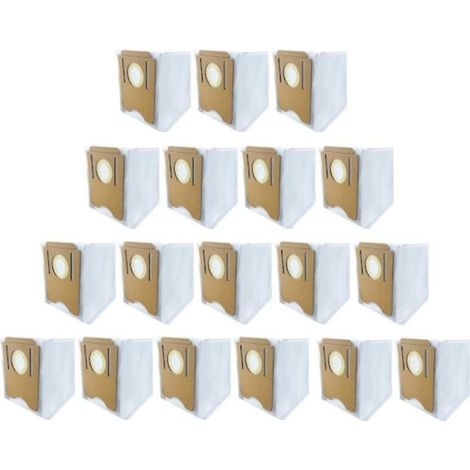 Lot de 18 sacs à poussière compatibles avec la machine de collecte et de balayage de poussière Midea S8 S8+ (1/3)