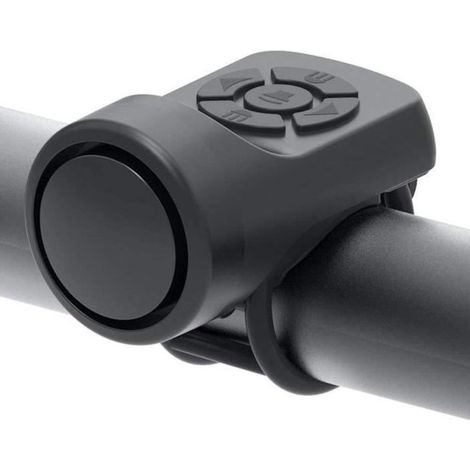 Klaxon de vélo électrique universel Chargement USB - 4 modes de sonnerie - Alarme (1/4)