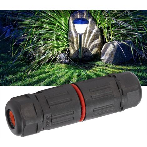 Wasserdichter Stecker, Drahtverbinder, IP68-Wasserdichtigkeit, wasserdichter Drahtverbinder, Außenbeleuchtungsstecker, CDF-M3 (1/5)