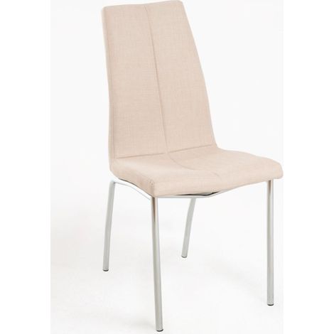 Sillas Comedor - Silla Humi Tela - Beige (1/5)