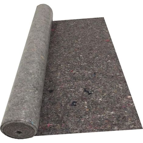 Telo di Protezione Pavimenti, Feltro per Decoratore 180 g/m² – 1 x 10 metri – 1 rotolo
