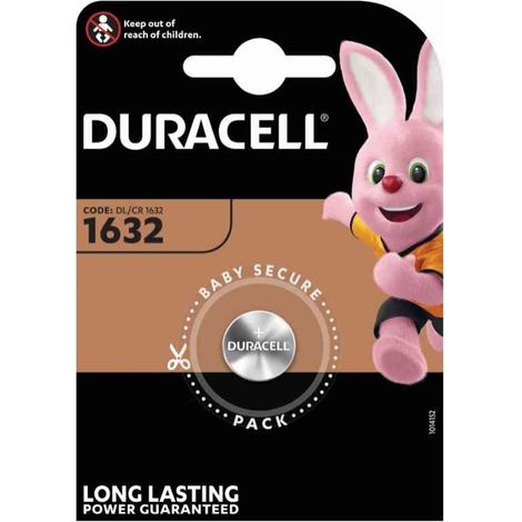 Batteria 1632 Duracell  a Bottone  Li‑Coin 3 V – Lunga durata (1/2)
