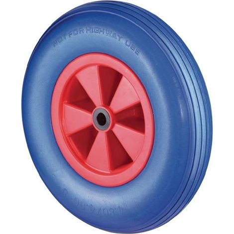 BS Roues roue polyuréthane bleu roulement à rouleaux 260 mm 160 kg - D16.260 (1/4)