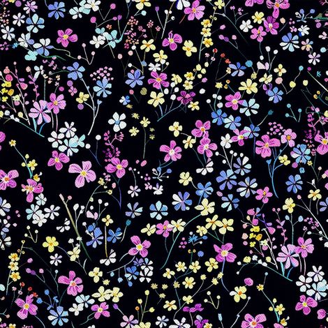 Tela decorativa para exteriores Oxford - Motivo floral I DX5559 (1/5)