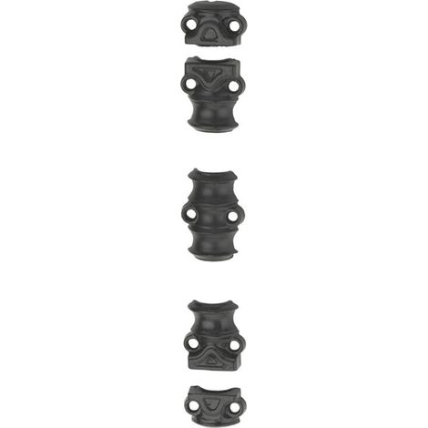 Coulisseau et guide pour crémone fenêtre 1,30 m – Accessoires en fonte noire – Installation facile – Compatibilité avec boîtier et gâches (1/3)