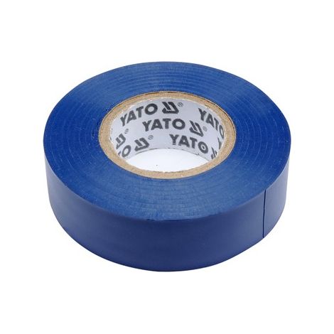 Nastro isolante elettrico Yato 19mmx20m blu