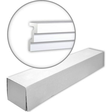 Profhome 150262 1 Karton SET mit 8 Eckleisten Zierleisten Stuckleisten 16 m (1/5)