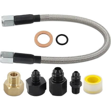 Kit de reubicación del sensor de presión de aceite LS1 LS6 LSX compatible con Chevy Silverado Tahoe Suburban Corvette C5 C6 GMC Sierra Yukon (1/5)