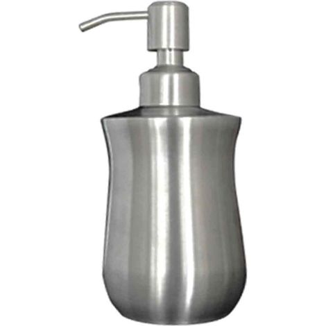 1 Distributeur Savon Inox 304 Forme Courge 380ml Pompe Liquide Salle de Bain Cuisine (1/5)