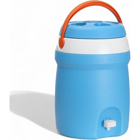 Bottiglia termica 10 litri con rubinetto isolamento poliuretano mantiene calore freddo 7 ore ideale campeggio trasporto facile (1/5)
