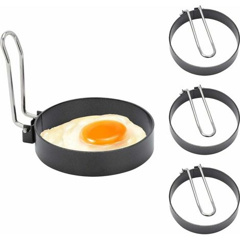 Green Mobility-Machine à crêpes, moule à crêpes aux œufs, acier inoxydable, paquet de 4 (1/5)