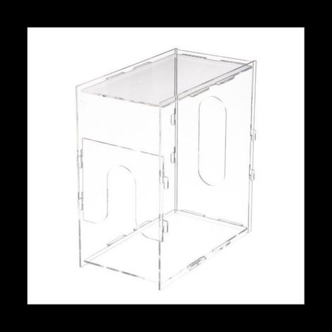 1 Organisateur de stockage, Acrylique transparent, Tour de congélation, Séparateur sécurisé, Pour réfrigérateur et congélateur (1/5)