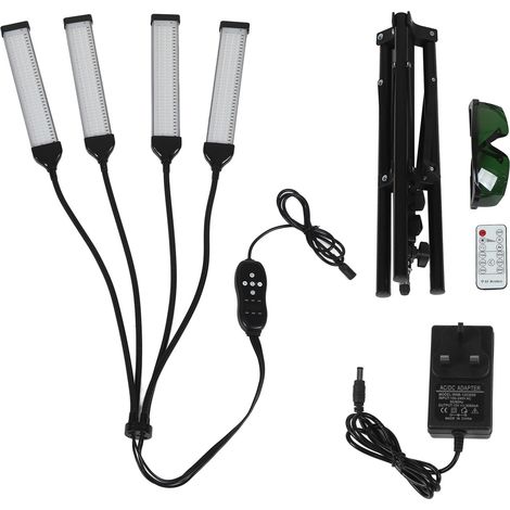 Ortviai Lampe Infrarouge thérapeutique 420 LED 660 nm + 850 nm avec support réglable et télécommande (1/5)