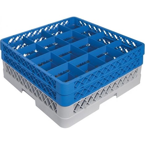 Casier à verres 16 compartiments diam 112 mm / H. 160 mm - Caterracks