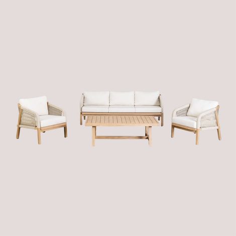 Set soggiorno con divano 3 posti Dubai SKLUM            