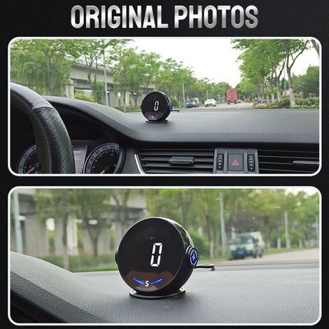 GPS intégré, compteur de vitesse H600G, affichage numérique, altimètre et compteur de vitesse, affichage tête haute. (1/5)