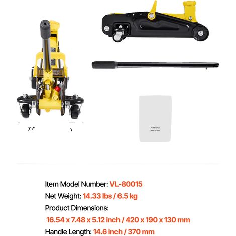 Crics, Profil Bas, Capacité 1,5/2T, 1.5T (1/2)