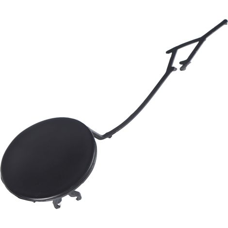 Bouchon de crochet de remorquage avant anti-fuite noir haute résistance pour Porsche Cayenne 92A 2015-2018 côté gauche 95850515640 (1/5)