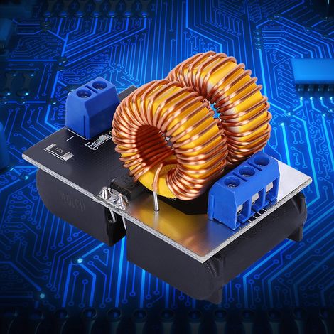 BYS459-1500 Mini ZVS Modul Induktionsheizplatine 5V-12V für Hochfrequenzheizung (1/5)
