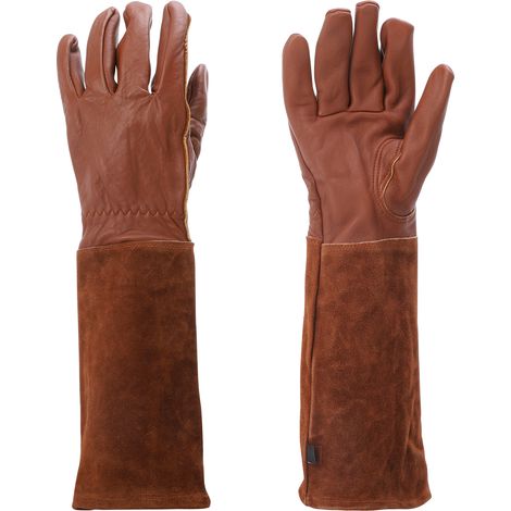 Gants de jardinage paire de 2 [Métrage S,M,L,XL] Protection et confort en peau de daim (1/5)