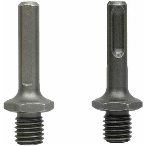 2 Pièces Adaptateur M14 Filetage Mâle à Femelle et triangle Femelle pour Meuleuse Perceuse Forage, (1/5)