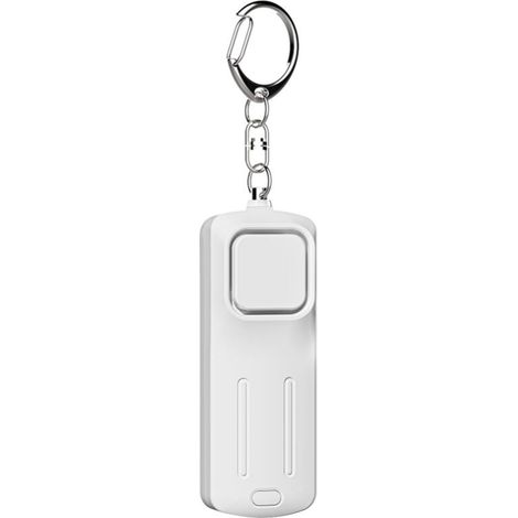 Alarme anti-loup pour femmes (nouvelle blanche (sonnerie pendant 6 heures)) - alarme anti-agression (1/3)