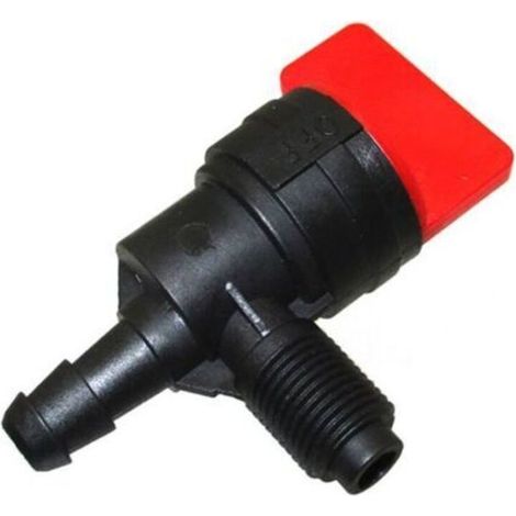Ersatz-Kraftstoffabsperrventil 399517, 396224 oder 698182 für Briggs & Stratton Gartentraktoren, Kraftstoffleitung mit 1/4" Innendurchmesser, ohne Filter (1/5)