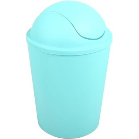 Poubelle à bascule AKO 5,5L Vert Pastel MSV (1/5)