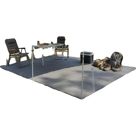 Tapis de tente, respirant, lavable à l'eau, Anthracite, 0.8M, 200M (1/2)