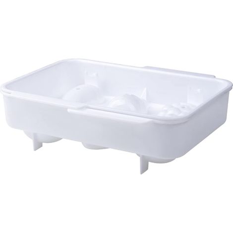 Eiswürfelformen zum Selbermachen, Eiswürfelbehälter, Eismaschinen, Eisrasierer, Eisboxen, erhältlich in 3 Farben.