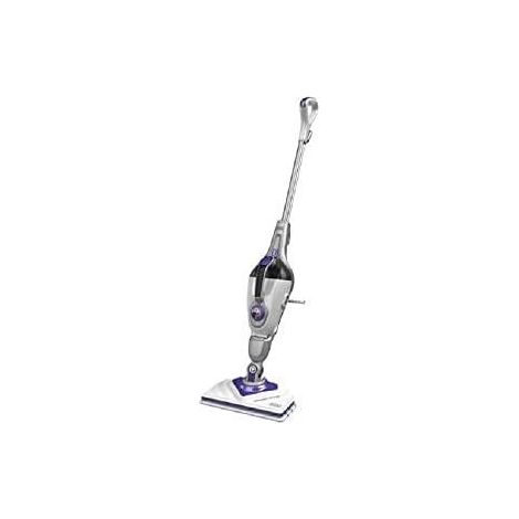Black & Decker BHSM1615DSM Limpiador a Vapor Escoba Violeta Blanco