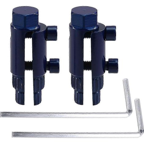 2er-Set Gewindeausdreher für 1/2-3/4-1 Zoll DN15/20/25 Rohre, Gewindeentfernungswerkzeug für BrokenBlue SZRH